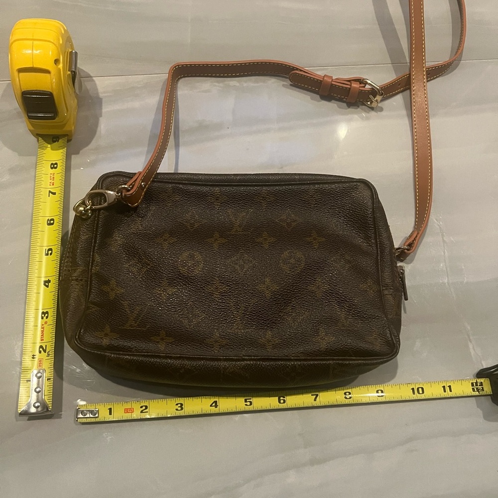 Louis Vuitton Dark Brown Monogram Shoulder Bag